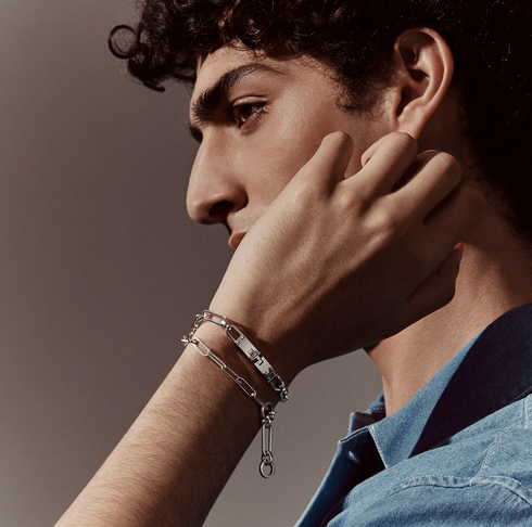 Kelly Chaine double bracelet