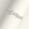 Chaine d'ancre Alea II シルバーブレスレット PM