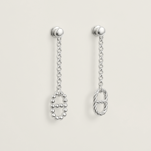 Chaine d'ancre Alea II. シルバーピアス