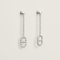 Chaine d'ancre Alea II. シルバーピアス