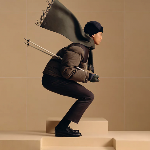 カシミヤマフラー 40×170 cm 《レクトヴェルソ》