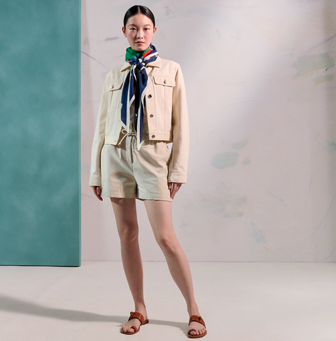 トライアングル ジェアン カシミアシルク《ローブ・レジェール》