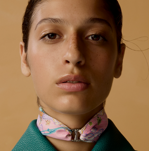 スカーフリング ツイリー 《ミニ・シェーヌ・ダンクル・ペルフォレ》