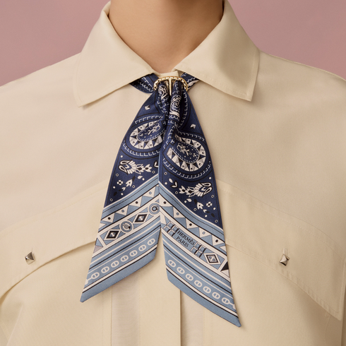 スカーフリング ツイリー 《ミニ・シェーヌ・ダンクル・ペルフォレ》